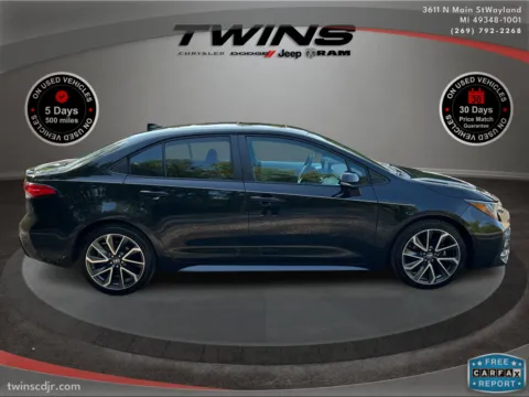 Photos of 2021 Toyota Corolla LE for sale in Wayland, MI at Twins Chrysler Dodge Jeep Ram