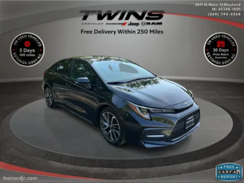 Red 2021 Toyota Corolla LE for sale in Wayland, MI