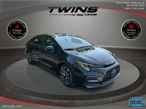 Black 2021 Toyota Corolla LE for sale in Wayland, MI