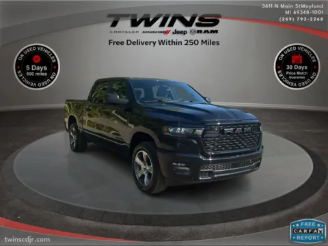 Black 2025 Ram 1500 Tradesman for sale in Wayland, MI