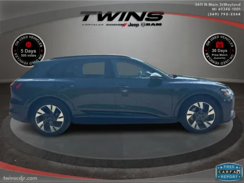 Photos of 2021 Audi e-tron Premium for sale in Wayland, MI at Twins Chrysler Dodge Jeep Ram
