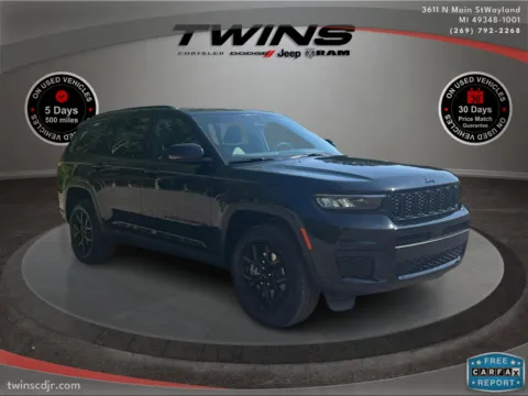 Black 2025 Jeep Grand Cherokee L Altitude X for sale in Wayland, MI