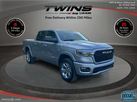 Silver 2026 Ram 1500 Big Horn for sale in Wayland, MI