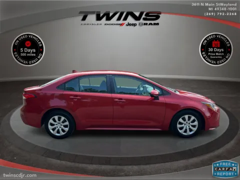 Red 2022 Toyota Corolla SE for sale in Wayland, MI