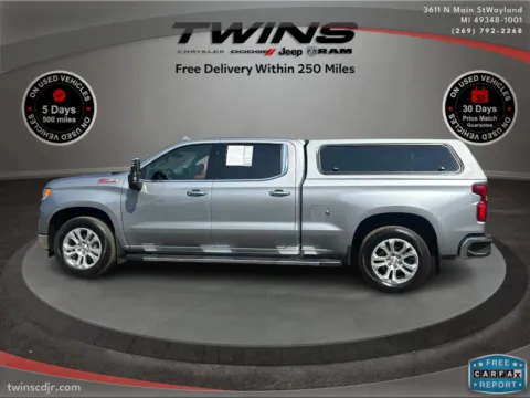 Photos of 2023 Chevrolet Silverado 1500 LTZ for sale in Wayland, MI at Twins Chrysler Dodge Jeep Ram