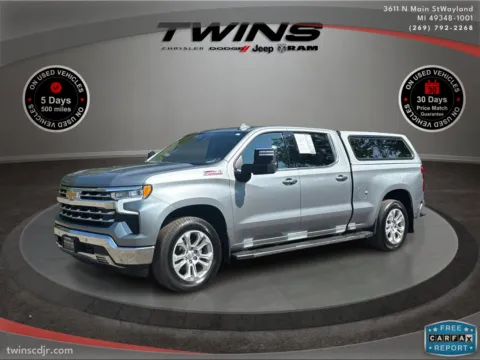 Gray 2023 Chevrolet Silverado 1500 LTZ for sale in Wayland, MI
