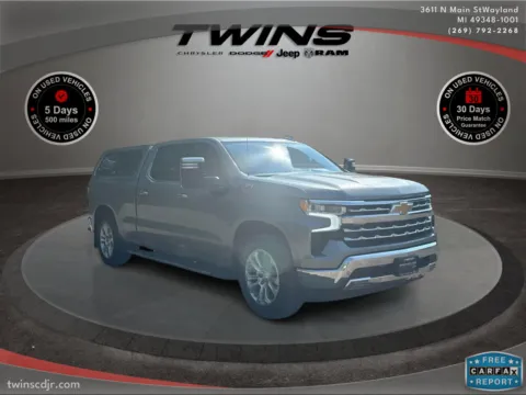 Gray 2023 Chevrolet Silverado 1500 LTZ for sale in Wayland, MI