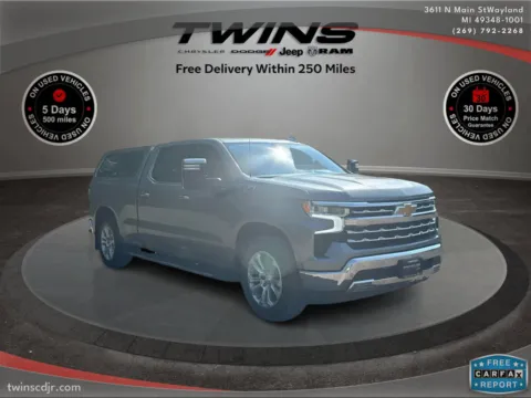 Gray 2023 Chevrolet Silverado 1500 LTZ for sale in Wayland, MI