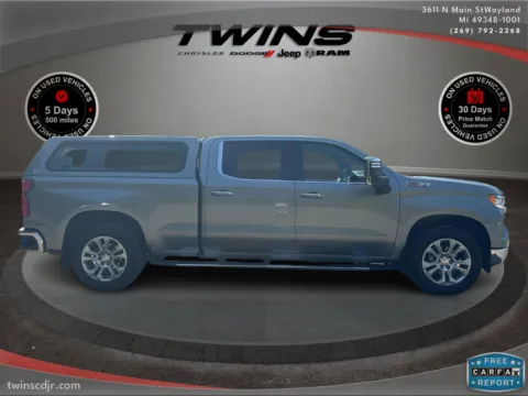 Photos of 2023 Chevrolet Silverado 1500 LTZ for sale in Wayland, MI at Twins Chrysler Dodge Jeep Ram