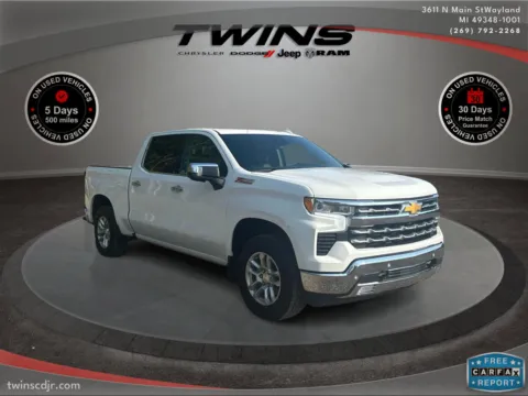 White 2023 Chevrolet Silverado 1500 LTZ for sale in Wayland, MI