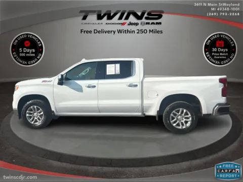 White 2023 Chevrolet Silverado 1500 LTZ for sale in Wayland, MI