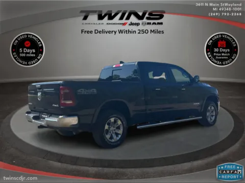 Another view of 2022 Ram 1500 Laramie for sale in Wayland, MI at Twins Chrysler Dodge Jeep Ram
