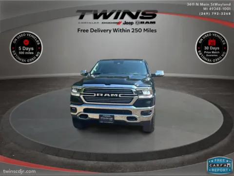 Another view of 2022 Ram 1500 Laramie for sale in Wayland, MI at Twins Chrysler Dodge Jeep Ram