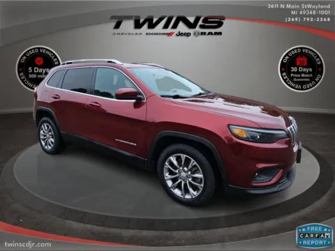 Photos of 2021 Jeep Cherokee Latitude Plus for sale in Wayland, MI at Twins Chrysler Dodge Jeep Ram