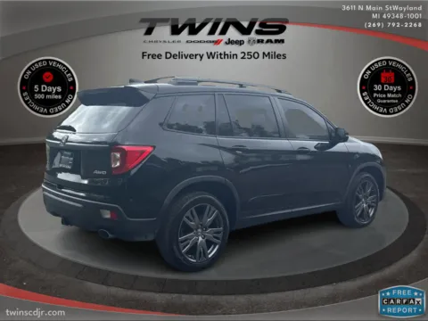 Another view of 2021 Honda Passport EX-L for sale in Wayland, MI at Twins Chrysler Dodge Jeep Ram