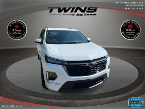 White 2022 Chevrolet Traverse Premier for sale in Wayland, MI