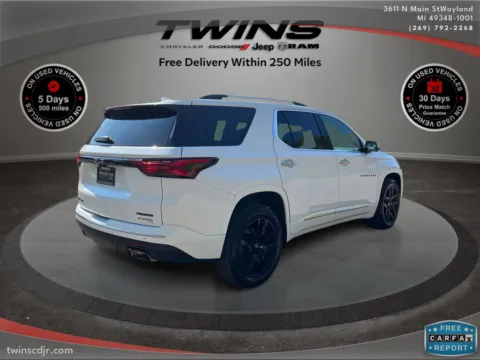 Photos of 2022 Chevrolet Traverse Premier for sale in Wayland, MI at Twins Chrysler Dodge Jeep Ram