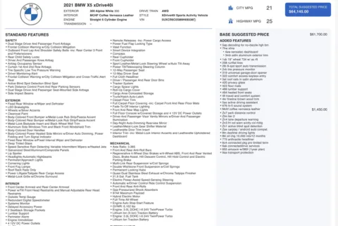 More photos of 2021 BMW X5 xDrive40i at Twins Chrysler Dodge Jeep Ram, MI