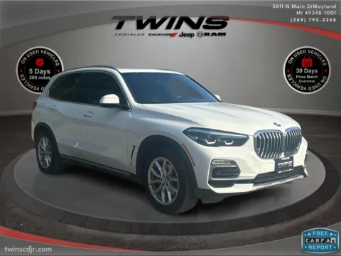 White 2021 BMW X5 xDrive40i for sale in Wayland, MI