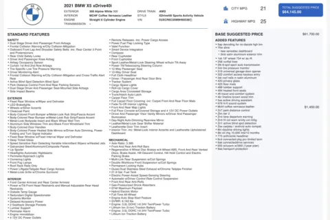 More photos of 2021 BMW X5 xDrive40i at Twins Chrysler Dodge Jeep Ram, MI