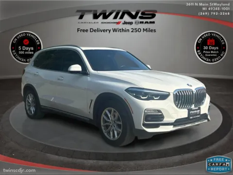 White 2021 BMW X5 xDrive40i for sale in Wayland, MI