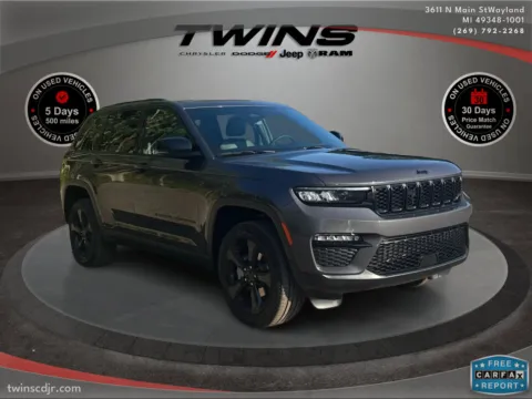 Gray 2025 Jeep Grand Cherokee Limited for sale in Wayland, MI