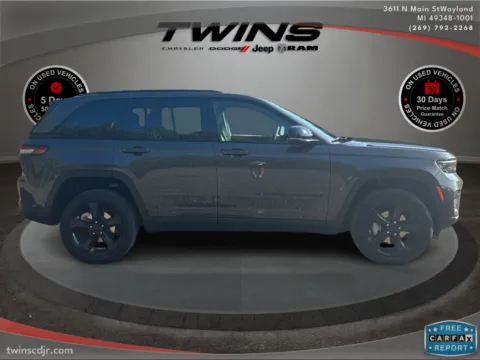 Photos of 2025 Jeep Grand Cherokee Limited for sale in Wayland, MI at Twins Chrysler Dodge Jeep Ram