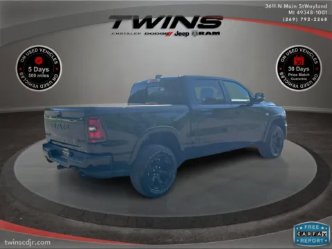 Photos of 2026 Ram 1500 Big Horn for sale in Wayland, MI at Twins Chrysler Dodge Jeep Ram
