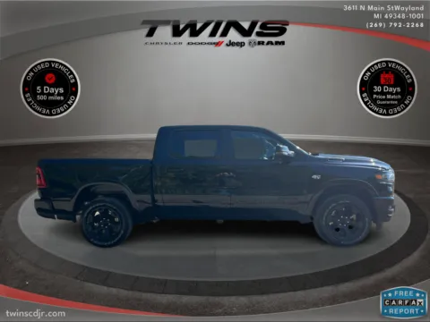 Black 2026 Ram 1500 Big Horn for sale in Wayland, MI