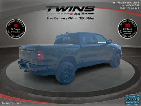 Photos of 2026 Ram 1500 Big Horn for sale in Wayland, MI at Twins Chrysler Dodge Jeep Ram