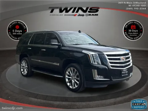 Black 2017 Cadillac Escalade Luxury for sale in Wayland, MI