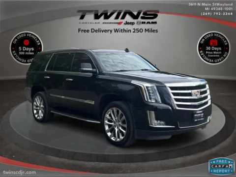 Black 2017 Cadillac Escalade Luxury for sale in Wayland, MI