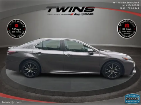 Photos of 2022 Toyota Camry SE for sale in Wayland, MI at Twins Chrysler Dodge Jeep Ram