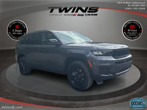 Gray 2025 Jeep Grand Cherokee L Altitude X for sale in Wayland, MI