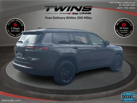 Another view of 2025 Jeep Grand Cherokee L Altitude X for sale in Wayland, MI at Twins Chrysler Dodge Jeep Ram
