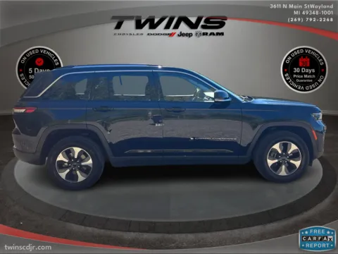 Photos of 2023 Jeep Grand Cherokee Laredo for sale in Wayland, MI at Twins Chrysler Dodge Jeep Ram