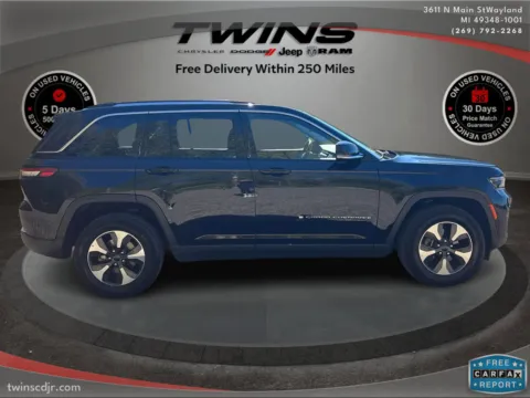 Photos of 2023 Jeep Grand Cherokee Laredo for sale in Wayland, MI at Twins Chrysler Dodge Jeep Ram