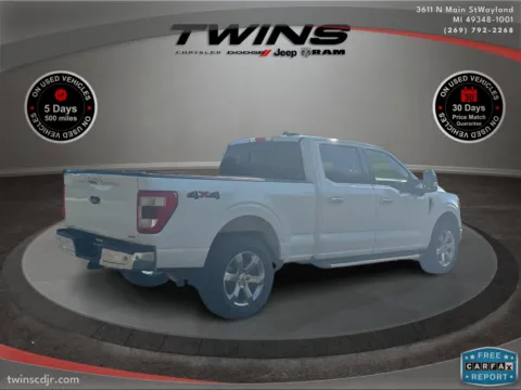 Another view of 2023 Ford F-150 LARIAT for sale in Wayland, MI at Twins Chrysler Dodge Jeep Ram