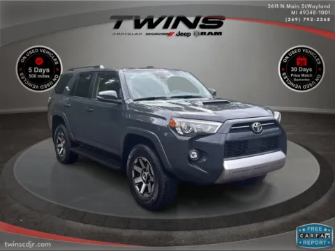 Gray 2024 Toyota 4Runner TRD Off Road Premium for sale in Wayland, MI