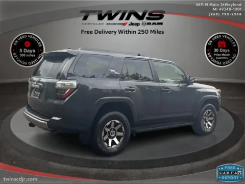 Another view of 2024 Toyota 4Runner TRD Off Road Premium for sale in Wayland, MI at Twins Chrysler Dodge Jeep Ram
