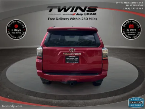 Another view of 2024 Toyota 4Runner SR5 for sale in Wayland, MI at Twins Chrysler Dodge Jeep Ram