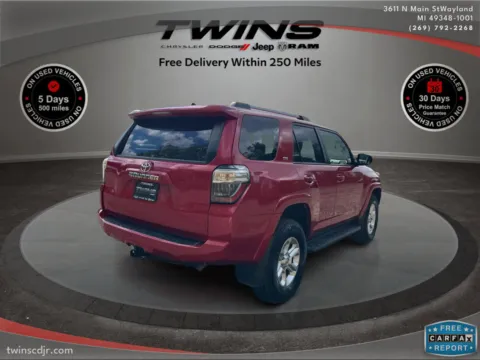 Photos of 2024 Toyota 4Runner SR5 for sale in Wayland, MI at Twins Chrysler Dodge Jeep Ram