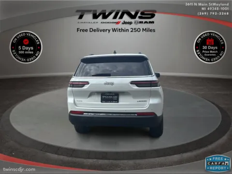 More photos of 2025 Jeep Grand Cherokee L Laredo X at Twins Chrysler Dodge Jeep Ram, MI