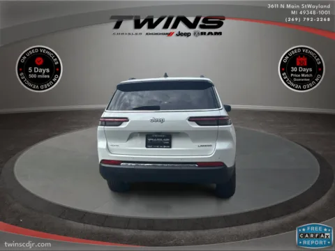 More photos of 2025 Jeep Grand Cherokee L Laredo X at Twins Chrysler Dodge Jeep Ram, MI