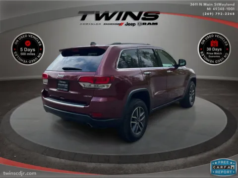 Photos of 2020 Jeep Grand Cherokee Limited for sale in Wayland, MI at Twins Chrysler Dodge Jeep Ram