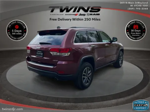 Photos of 2020 Jeep Grand Cherokee Limited for sale in Wayland, MI at Twins Chrysler Dodge Jeep Ram