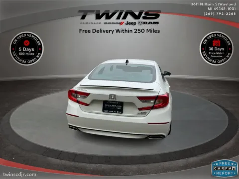 More photos of 2022 Honda Accord Sedan Sport at Twins Chrysler Dodge Jeep Ram, MI