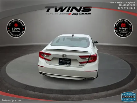 More photos of 2022 Honda Accord Sedan Sport at Twins Chrysler Dodge Jeep Ram, MI
