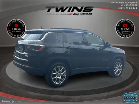 Another view of 2022 Jeep Compass Latitude Lux for sale in Wayland, MI at Twins Chrysler Dodge Jeep Ram