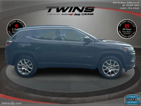 Photos of 2022 Jeep Compass Latitude Lux for sale in Wayland, MI at Twins Chrysler Dodge Jeep Ram
